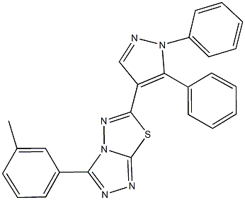 1,5 diphenyl 1h pyrazol methylphenyl triazolo thiadiazole 957480 76 的供应商,生产企业,生产厂家