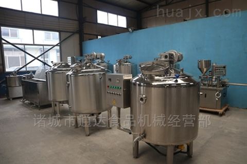 300l 鲜奶酸奶全套加工设备巴氏杀菌罐 诸城市通达食品机械经营部