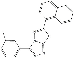 methylphenyl naphthyl triazolo thiadiazole 794549 79